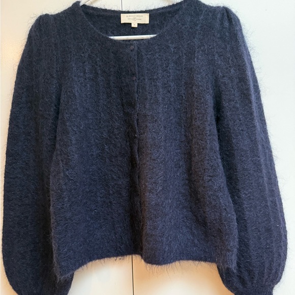 Sezane Sweaters - Sezane amance cardigan in navy.